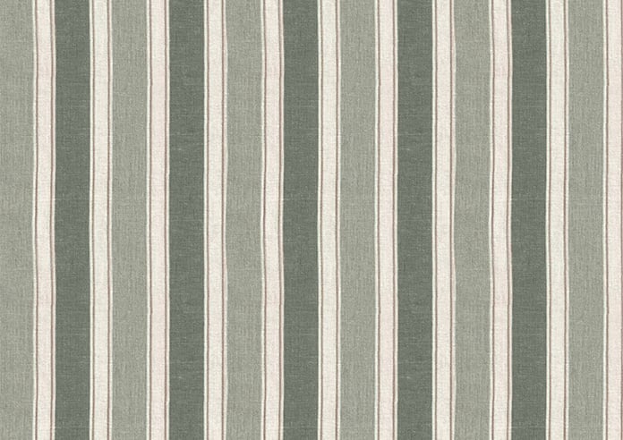 Port Laurent Stripe, Willow Green - Roman Blind - Image 7